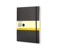 LIBRETA CLASICA TAPA BLANDA NEGRA XL (19X25CM) CUADRICULADA MOLESKINE QP622
