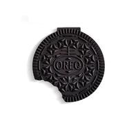 Libreta con forma de chocolate, mini libreta creativa portátil - Galleta(Oreo style)