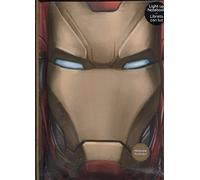 Libreta con luz A5. Iron Man rostro