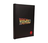 SD TOYS Libreta con luz A5 logo. Regreso al futuro