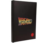 Libreta con luz A5 logo. Regreso al futuro