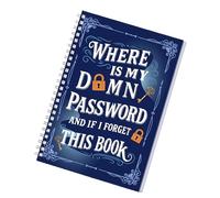 Libreta Contraseñas Spiral, Internet Libreta De Contraseñas, Dirección Sitio Web Inicio Sesión, Página Índice Inteligente Divertida Para Adultos, Adolescentes, Estudiantes Y Personas Mayores