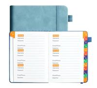 Libreta de direcciones con contraseña, palabras, libro organizador de computadoras pestañas, alfabéticos bolsillo para contactos | Multipurpose Outdoor Indoor Utility ergonomic portable