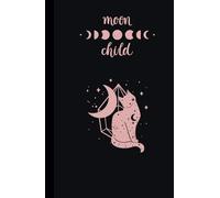 Libreta de Hojas Punteadas | Cuaderno de Puntos para Mujeres | Moonchild |130 Páginas | 8.5x5.5 Pulgadas | Personalizable Sin fechas: Organiza tu vida ... con este cuaderno punteado de alta calidad.