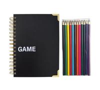 Libreta De Notas | Cuaderno de Planificación del Desafío de Ahorros | Reto de Ahorro Divertido con Impresión Nítida para Vacaciones Hogar Trabajo Amigos Viajes de Negocios