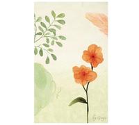 Libreta de notas de pasta dura hermosamente decorada: Libreta de notas con hojas ralladas para escribir recordatorios, pensamientos, agenda del día, diario