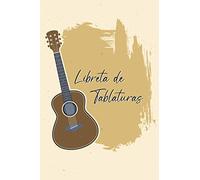 Libreta de Tablaturas: Cuaderno de Pentagramas en Blanco para Componer tu propia música con 100 hojas para escribir partitura de guitarra