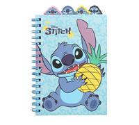 Libreta Disney Stitch Grupo Erik A5 80 Hojas Rayadas con Espiral