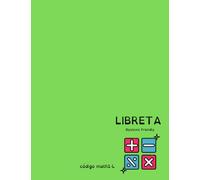 Libreta Dyslexic Friendly: Tamaño 8,5x11'' (21,59 x 27,94cm) 60 páginas. Pauta especial para dislexia y discalculia. cód: MATH1-L