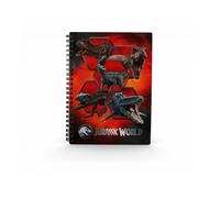 Libreta efecto 3d carnivorous jurassic world
