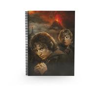Libreta efecto 3d frodo y sam el señor de los anillos