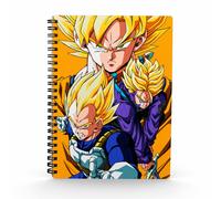 SD TOYS - Libreta Efecto 3D Saiyans Dragon Ball Z