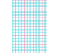 Libreta Estilo Mantel a Cuadros: Cuaderno Alegre sin Renglones con Carita Sonriente en Cada Página