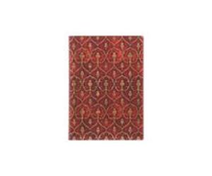 libreta flexi paperblanks terciopelo rojo midi (130x180x13mm) li sa de