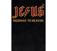 Libreta Jesus - Cuaderno de notas - Libreta OBDC - Libreta cristiana roquera - Libreta cristiana de heavy metal - Libreta de Highway to heaven: Libreta para jóvenes - Cuaderno de hojas lisas