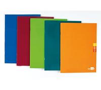 Libreta liderpapel scriptus a4 48 hojas 90g/m2 rayado montessori 5mm con margen colores surtidos