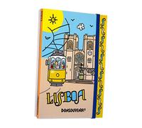 LIBRETA LISBOA CON CIERRE DE GOMA ELASTICA - MODELO: TRANVIA "ELETRICO" - DONSOUVENIR
