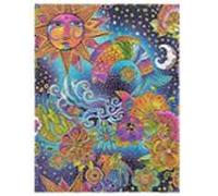 Libreta Magia Celeste Ultra (230x180x20) Lisa De 144 Páginas Y Cierre