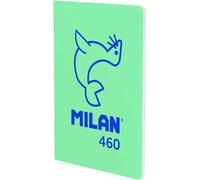 Libreta Milan 460 Serie 1918 A5 24H Liso 95G Verde