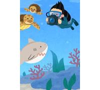 Libreta Mundo Submarino: Cuaderno Aventurero con Líneas y Cofre del Tesoro en Cada Página