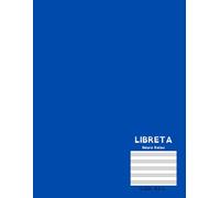 Libreta Neuro Relax: Especial Disgrafía. Tamaño A4. 60 páginas. Papel color crema. Especial Dislexia. cod: A1-L