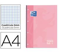 Cuaderno Oxford Touch EuropeanBook 1 A4+ 80h 90gr Rosa Ch