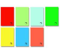 Libreta Pacsa Escolar Gofrada A4 48H 70G Milimetrado Surtido (7 Col.) (Set de 10)