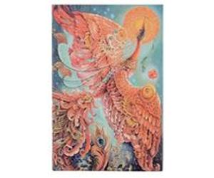 Libreta Pájaro De Fuego Mini (140x90x16) Rayada De 176 Páginas Y Cierr