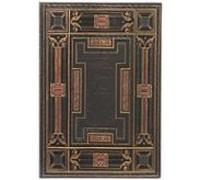 Onyx (Asterales) Midi Lined Hardback Journal (Elastic Band Closure)