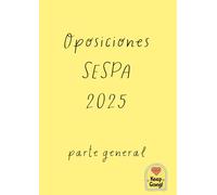 Libreta para apuntes de Oposiciones SESPA 25 parte general