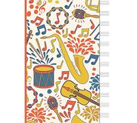 Libreta para Notacion Musical: Cuaderno de pentagramas - Musica Libreta A4 - 110 Páginas