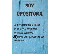 LIBRETA PARA OPOSITORA A PERSONAL ADMINISTRATIVO: administrativa, auxiliar administrativa...: Libreta motivadora para opositoras | Diario de apuntes ... |Cuaderno de rayas horizontales | 120 páginas