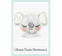 Libreta Pauta Montessori: Cuaderno Pauta Montessori 3.5 mm - Cuaderno Caligrafía Niños - A5 Koala