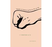 Libreta Pelea la buena batalla - Marrón Claro: (Diario de apuntes cristiano | Cuaderno cristiano | Libreta cristiana | Apuntador Cristiano | Cuaderno ... blanco y renglones | Spanish Journal Gifts)
