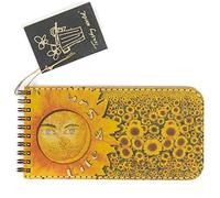 Libreta pequeña Bonita y original 9x18 cm, Cuaderno notas espiral, Hojas Blancas, Tapa dura, Tamaño de bolsillo (Life & Sun)