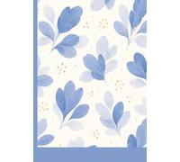 Libreta punteda A5 | Colección Abstracta · Hojas azules | Pauta Viva