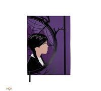 Libreta rigida cinereplicas wednesday addams - miercoles y enid