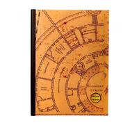 Libreta sd toys harry potter mapa merodeador con luz
