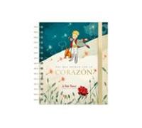 Libreta Tapa Dura A5 Espiral Principito Rosa