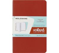 LIBRETA VOLANT POCKET 80H RAYADA T/B NARANJA CORAL Y AZUL A