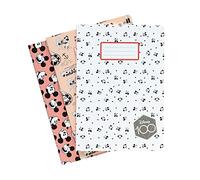 Libretas A5 Mickey - Pack Cuadernos A5 | 3 Cuadernos bonitos : Cuaderno punteado + Cuaderno hojas blancas + Cuaderno lineas (Tapas blandas, 64 págs cada uno)