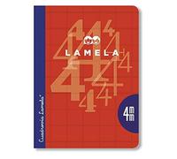 Libretas CUADROVIA LAMELA tamaño Cuarto 50 Hojas 4 Mmn, Colores Surtidos