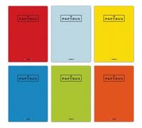 Libretas Grapa A4 Milimetrado 48 Hojas 90 G Colores Surtidos Tapa Gofrada Papyrus