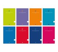 Libretas Grapa A5+ Cuadricula 4X4 mm 48 Hojas 90 G Colores Surtidos Tapa Blanda Guerrero