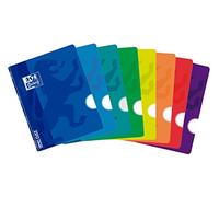 Cuaderno Escolar Grapado Oxford Cubierta Flexible Openflex 48F 90g A4 Liso Colores Surtidos