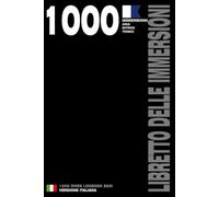 LIBRETTO DELLE IMMERSIONI B/N - 1000 IMMERSIONI ARIA • NITROX • TRIMIX: Per subacquei appassionati, principianti, esperti e corsi di formazione ... nero - Copertina flessibile - Versione ital