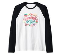 Librish & Orgulloso Amante de los Libros | Profesor Lectura Bibliotec Camiseta Manga Raglan