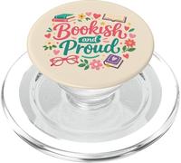 Librish & Orgulloso Amante de los Libros | Profesor Lectura Bibliotec PopSockets PopGrip para MagSafe