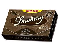 Librito / Papel de fumar Smoking Brown 1.1/4 300 Hojas (78x44mm)