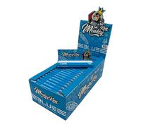 Libritos Monkey King REGULAR BLUE Papel de cigarro para liar | Papel de Liar Superior, 100% Natural y Combustión Lenta (REGULAR BLUE)